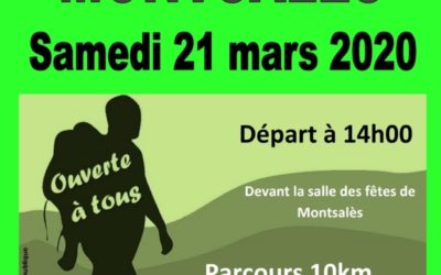 Randonnée et Carnaval APE Foissac – Gaurels, le 21 mars 2020